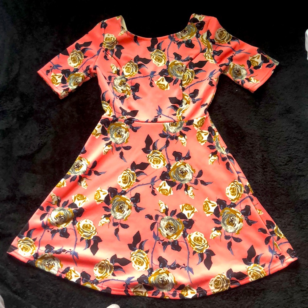 Forever‎ 21 Pink flower dress